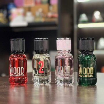 set 4c dsquared2 wood  xanh do trang hong  edt 30ml