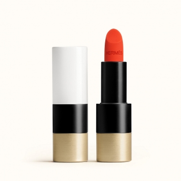 son rouge hermes matte lipstick rouge orange   53