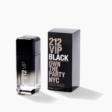 carolina herrera 212 vip black own the party nyc edp 100ml