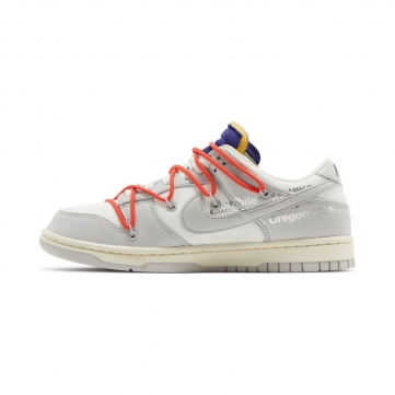 nike dunk low off white lot 23