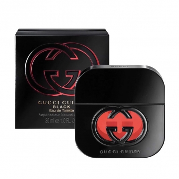 gucci guilty black edt 30ml   for woman