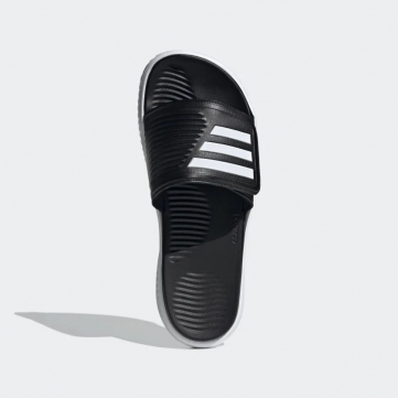 adidas alpha bounce slides 2 0   black white