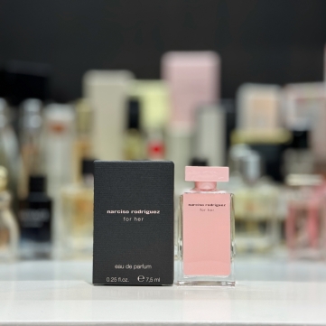 narciso rodriguez for her edp mini 7 5ml   cham