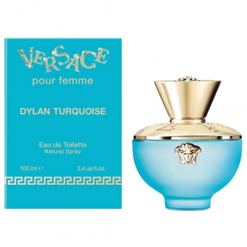 versace dylan turquoise edt 100ml   women