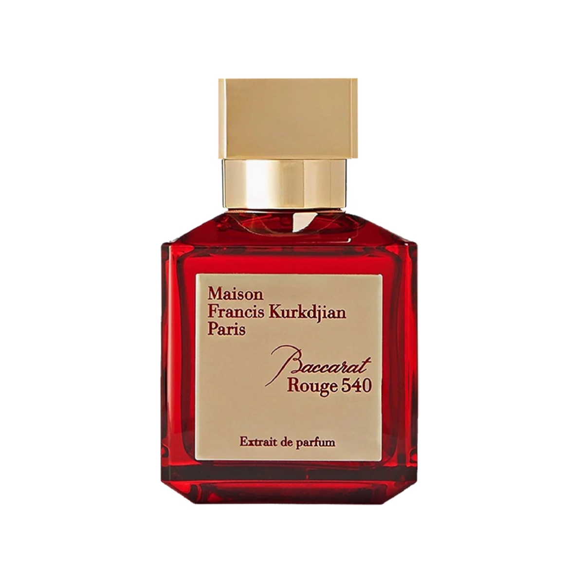 maison francis kurkdjian baccarat rouge 540 extrait de parfum 70ml   tester