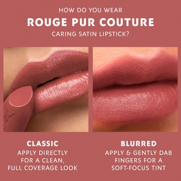 son ysl rouge pur couture caring satin lipstick   n8 blouse nu