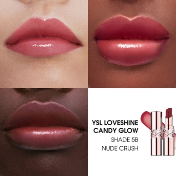 son duong ysl loveshine candy glow   5b nude crush