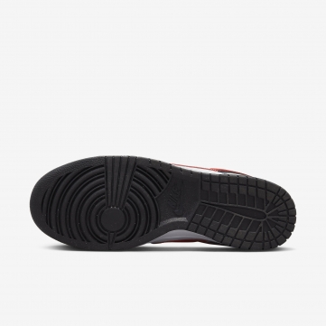 nike dunk low retro red swoosh panda