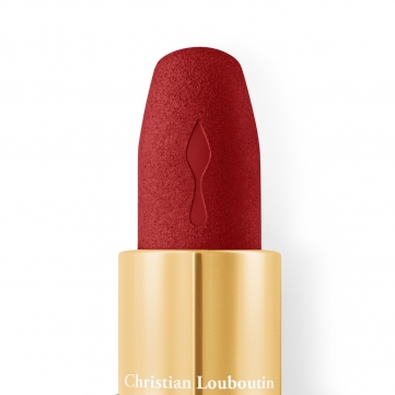 son rouge louboutin velvet matte on the go   epic brunette 318m