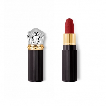 son rouge louboutin velvet matte on the go   epic brunette 318m