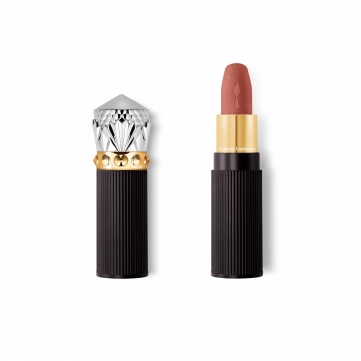 son rouge louboutin velvet matte on the go   milky light 342m