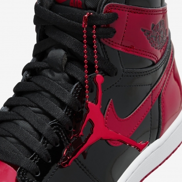 air jordan 1 retro high og   patent bred