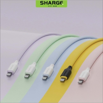 cap sac sharge silicone c lightning   1 2m