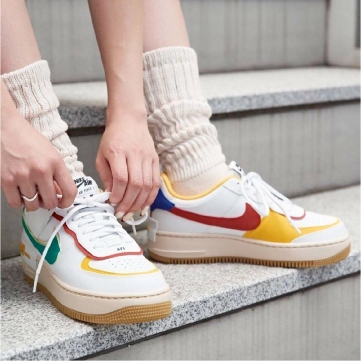 wmns air force 1 shadow multi color
