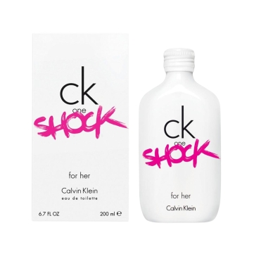 calvin klein ck one shock for her edt 200ml