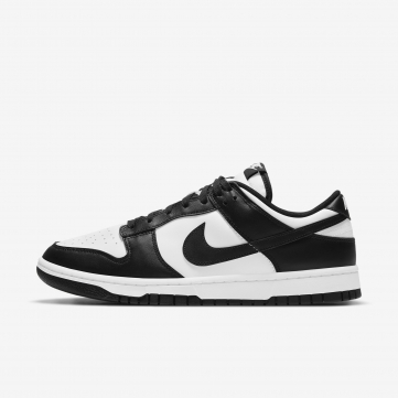 nike dunk low retro white black   us men