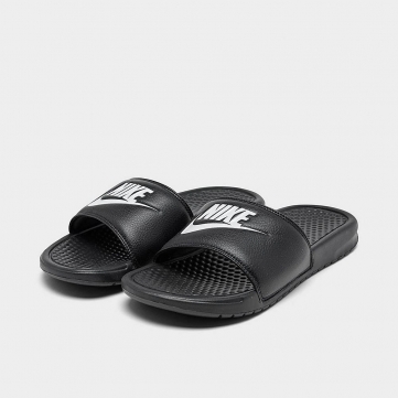 nike benassi just do it slide black