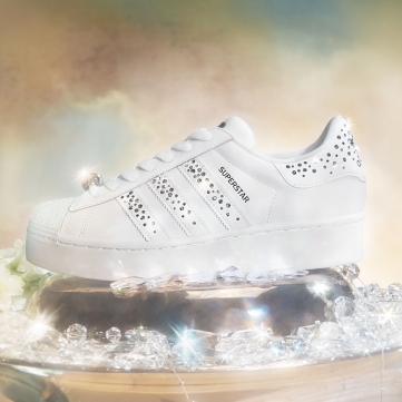 adidas superstar bold swarovski  w