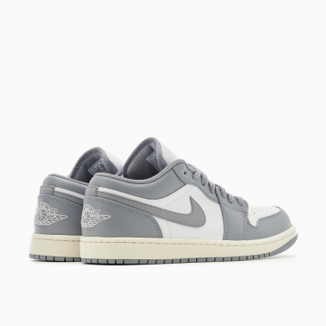 air jordan 1 low   vintage grey  gs