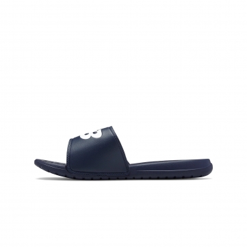 new balance 230 slides navy white   mens unisex