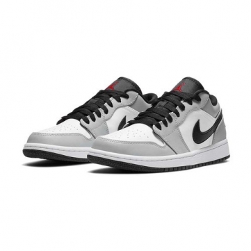 air jordan 1 low light smoke grey   us men