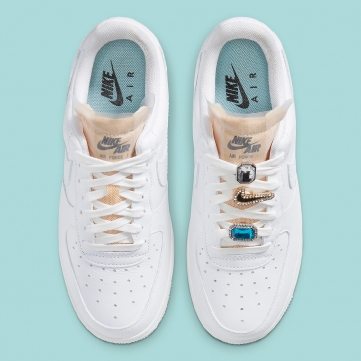 nike air force 1 low bling bling