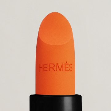son rouge hermes matte lipstick orange boite   33